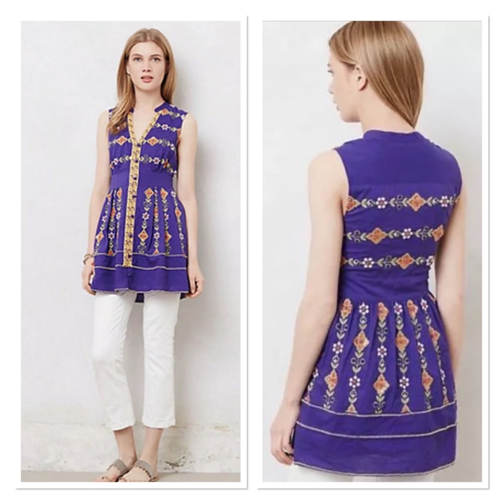 Ionia stitched tunic
